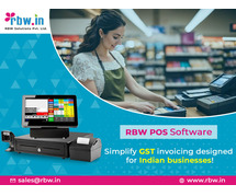 RBW POS Software: Simplify GST invoicing designed for Indian businesses