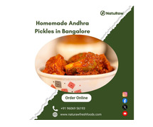 Homemade Andhra Pickles in Bangalore | +91 96069 56193 | NatuRaw