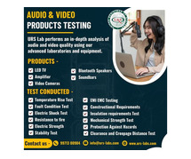 Audio Video Testing Labs in Noida