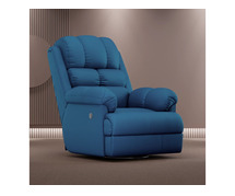 Sleek and Modern Recliner Sofa with Cup Holders