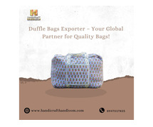 Duffle Bags Exporter – Your Global Partner for Quality Bags!