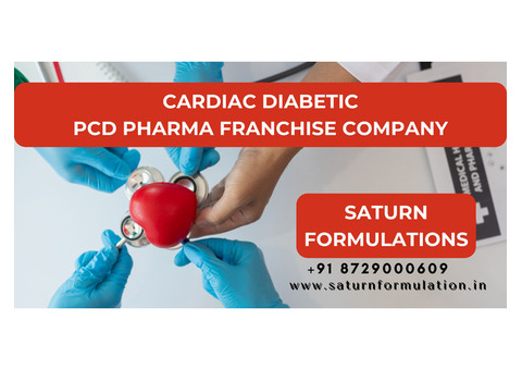 Best top 10 Cardiac Diabetic PCD Pharma Franchise Company in India | Saturn Formulations