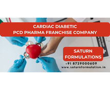 Best top 10 Cardiac Diabetic PCD Pharma Franchise Company in India | Saturn Formulations