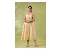 Shop Trendy Yellow Sleeveless Dresses for a Bright Look