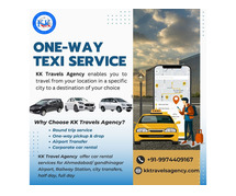 Affordable one way texi service in gandhinagar