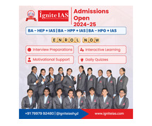 Degree with IAS coaching in Hyderabad | Degree + ias - Ignite IAS