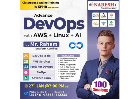 Join our DevOps with AWS Training-NareshIT