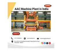 AAC Machine Plant in India | +91 76759 89961 | Buildmate