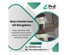 Boys Hostel near bit Bangalore