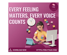 FeelyTalk: Share Freely, Feel Better