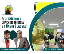 Best CMA Inter Coaching in India by Navin Classes