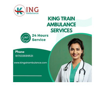 King Train Ambulance is available in Kolkata at very affordable prices