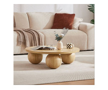 In India, get your ideal coffee table with free shipping and 5% discount.