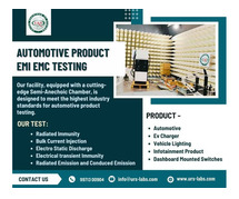 Automotive Product EMI EMC Testing labs in India