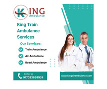 King Train Ambulance in Mumbai provides quick and comfortable medical care