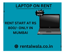 laptop on rent at Rs 800/- only in mumbai