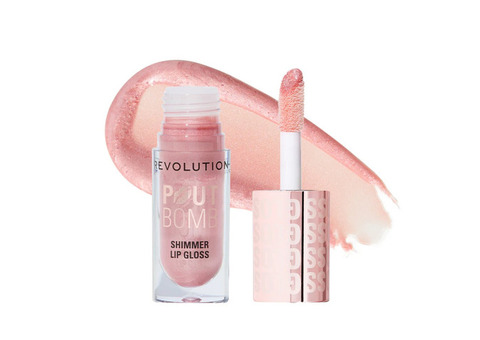 Buy Makeup Revolution Pout Bomb Shimmer Gloss Online - HOK Makeup