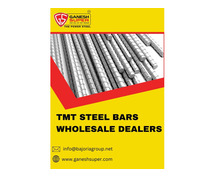 TMT Steel Bars Wholesale Dealers in