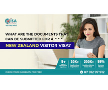 What are the documents can be submitted for a New Zealand visitor visa? | Call Us: 8791297912