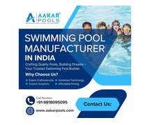 Leading Swimming Pool Manufacturer in India