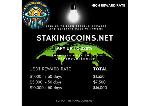 Stakingcoins Customer Service is hiring