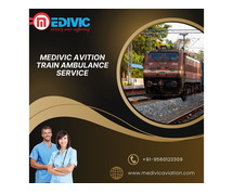 Use Medivic Aviation Train Ambulance Service in Patna for short or long Distance Transfer