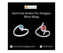 Find Your Perfect Fit: Designer Silver Rings