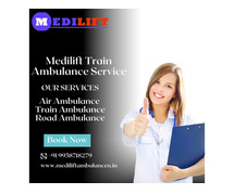 Medilift Train ambulance service in Mumbai medical transport services