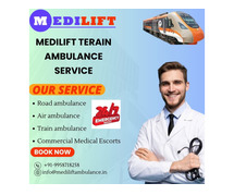 Medilift Train Ambulance Service in Ranchi Is a Reliable Patient Transportation