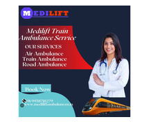 Medilift Train ambulance service in Chennai provides transport best services