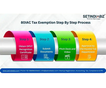 Tax Exemption for Startups under Section 80IAC