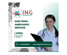 King Train Ambulance in Ranchi Offers the Transfer with Maximum Safety