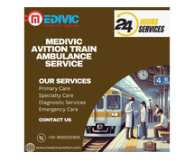 Use Medivic Aviation Train Ambulance Service in Ranchi for Urgent Basis Transfer