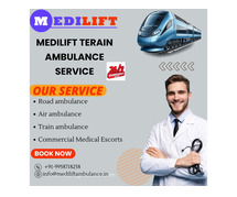 Medilift Train Ambulance Service in Ranchi helps with crucial medical transfer