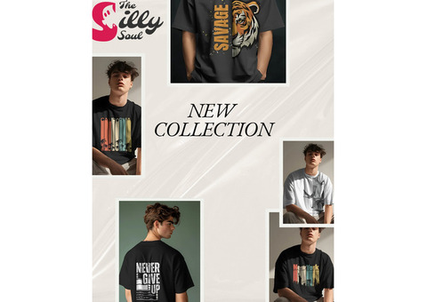 Stand Out in Silly Soul’s Fashion-Forward Graphic Tees!