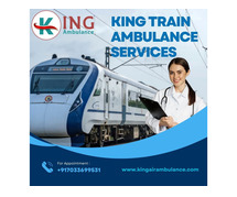 King Train Ambulance in Ranchi Offers Transportation with Minimum Stress