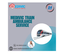 Medivic Aviation Train Ambulance in Mumbai provides experienced doctors and medical service