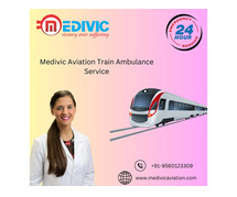 Medivic Aviation Train Ambulance Services in Kolkata provides lifeline transportation