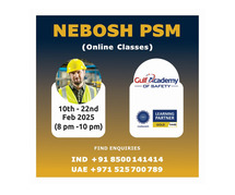 NEBOSH PSM | NEBOSH Process Safety Management- Gulf Academy Safety