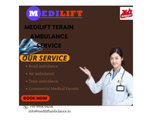 Medilift train ambulance service in Bangalore emergency medical transfer service provides