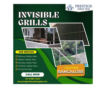 Secure Your Home with Invisible Grills – Call Prestige Safety Nets Today!