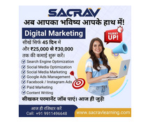 Best Digital Marketing institute in Delhi NCR | Sacrav Learning