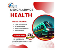 For first-rate medical transportation in Chennai, use FALC Emergency Train Ambulance.