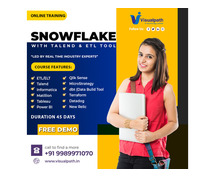 Visualpath Top Snowflake Training in Hyderabad - Free Demo