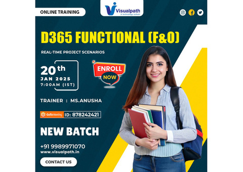 D365 Functional F&O Online New Batch