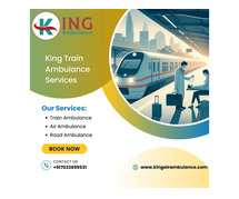 King Train Ambulance in Kolkata provides quick and easy transfer assistance