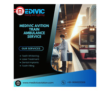 For the best rescue, reserve Medivic Aviation Train Ambulance in Patna