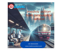 Book Medivic Aviation Train Ambulance the best option for patient transportation in Ranchi