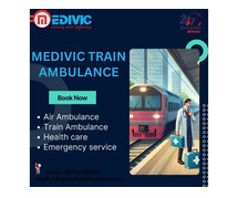 Medivic Train Ambulance in Guwahati provides Express Trains for Shifting