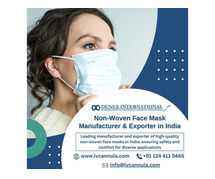 Non-Woven Face Mask Manufacturer and Exporter in India